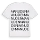 Manuden ordlek t-shirt