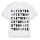 Maperton ordlek t-shirt