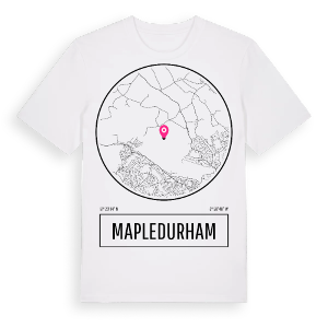 Mapledurham t-shirt – ekologisk bomull t-shirt från Pinshirt