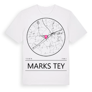 Marks Tey t-shirt – ekologisk bomull t-shirt från Pinshirt