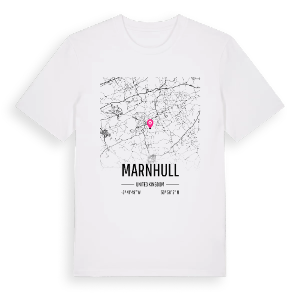 Marnhull karta t-shirt – ekologisk bomull t-shirt från Pinshirt