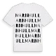 Marnhull ordlek t-shirt