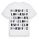 Marshfield ordlek t-shirt