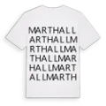 Marthall ordlek t-shirt