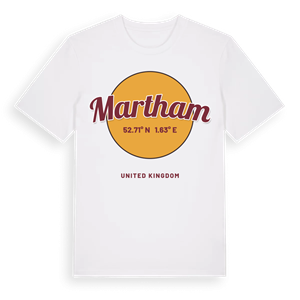 Martham cirkel t-shirt – ekologisk bomull t-shirt från Pinshirt