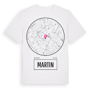 Martin t-shirt – ekologisk bomull t-shirt från Pinshirt