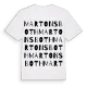 Martons Both ordlek t-shirt