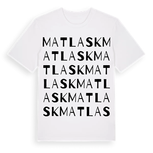 Matlask ordlek t-shirt – ekologisk bomull t-shirt från Pinshirt
