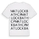 Matlock Bath CP ordlek t-shirt