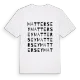 Mattersey ordlek t-shirt