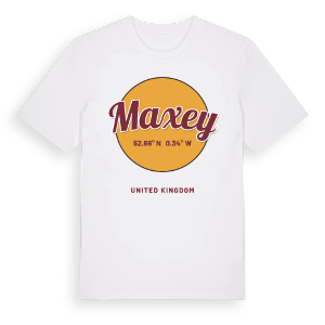 Maxey cirkel t-shirt – ekologisk bomull t-shirt från Pinshirt