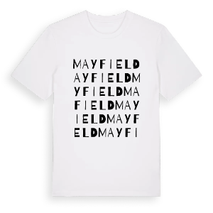 Mayfield ordlek t-shirt – ekologisk bomull t-shirt från Pinshirt