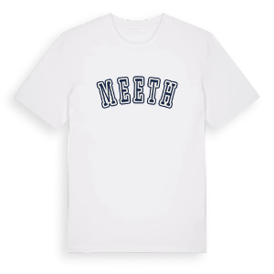 Meeth college t-shirt – ekologisk bomull t-shirt från Pinshirt