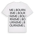 Melbourne ordlek t-shirt