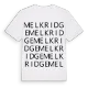 Melkridge ordlek t-shirt