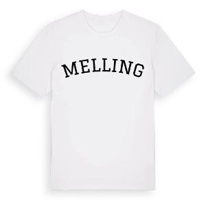 Melling böjd t-shirt – ekologisk bomull t-shirt från Pinshirt