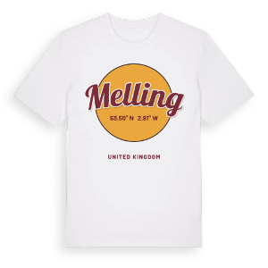 Melling cirkel t-shirt – ekologisk bomull t-shirt från Pinshirt