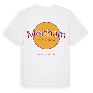 Meltham cirkel t-shirt – ekologisk bomull t-shirt från Pinshirt