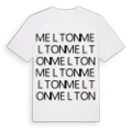 Melton ordlek t-shirt