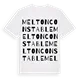 Melton Constable ordlek t-shirt