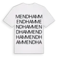 Mendham ordlek t-shirt