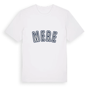 Mere college t-shirt – ekologisk bomull t-shirt från Pinshirt