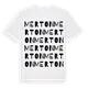 Merton ordlek t-shirt