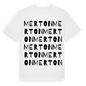 Merton ordlek t-shirt – ekologisk bomull t-shirt från Pinshirt