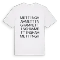 Mettingham ordlek t-shirt