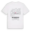 Mexborough karta t-shirt