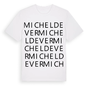 Micheldever ordlek t-shirt – ekologisk bomull t-shirt från Pinshirt