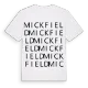 Mickfield ordlek t-shirt