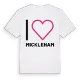 Jag älskar Mickleham t-shirt stort tryck