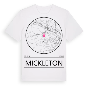 Mickleton t-shirt – ekologisk bomull t-shirt från Pinshirt