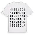 Middle Claydon ordlek t-shirt