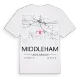 Middleham karta t-shirt