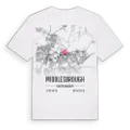 Middlesbrough karta t-shirt