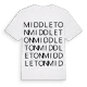 Middleton ordlek t-shirt