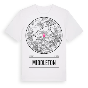 Middleton t-shirt – ekologisk bomull t-shirt från Pinshirt