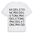 Middleton CP ordlek t-shirt
