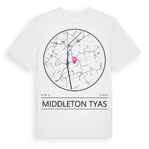Middleton Tyas t-shirt – ekologisk bomull t-shirt från Pinshirt