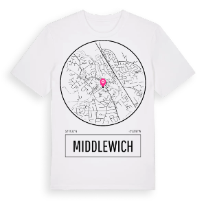 Middlewich t-shirt – ekologisk bomull t-shirt från Pinshirt