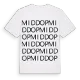 Middop ordlek t-shirt
