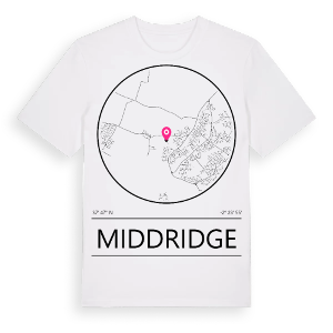 Middridge t-shirt – ekologisk bomull t-shirt från Pinshirt