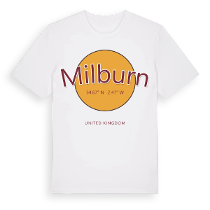 Milburn cirkel t-shirt – ekologisk bomull t-shirt från Pinshirt
