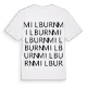 Milburn ordlek t-shirt