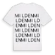 Milden ordlek t-shirt