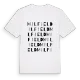 Milfield ordlek t-shirt