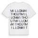 Millom Without ordlek t-shirt