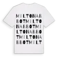 Milton Abbot ordlek t-shirt